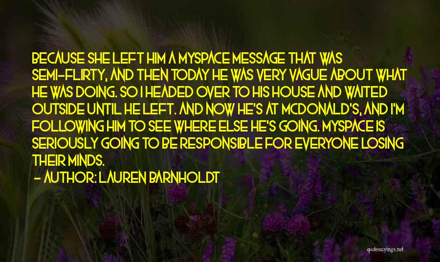 Semi Quotes By Lauren Barnholdt