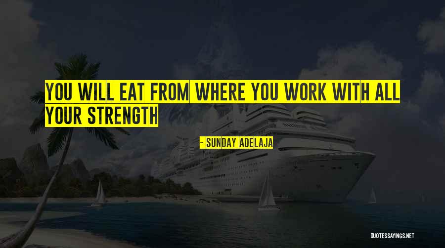 Semi Structured Interview Quotes By Sunday Adelaja