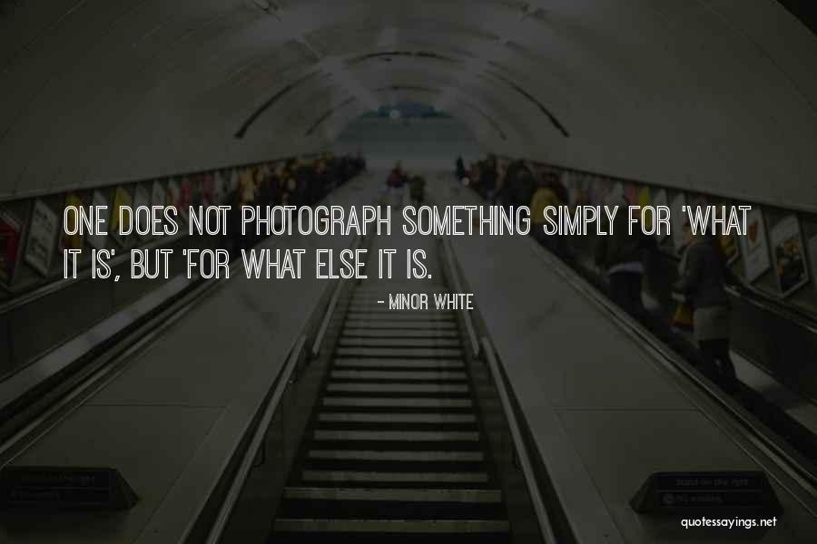 Semilife Quotes By Minor White Semilife Quotes By Minor White