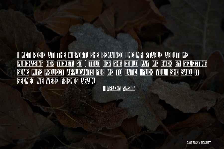 Semillas De Moringa Quotes By Graeme Simsion Semillas De Moringa Quotes By Graeme Simsion