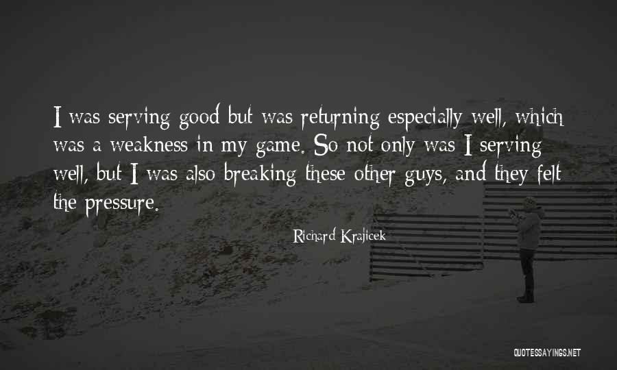 Sempronius Longus Quotes By Richard Krajicek Sempronius Longus Quotes By Richard Krajicek