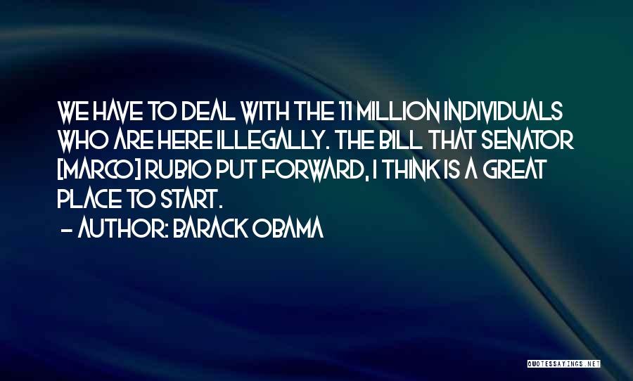 Senator Barack Obama Quotes By Barack Obama