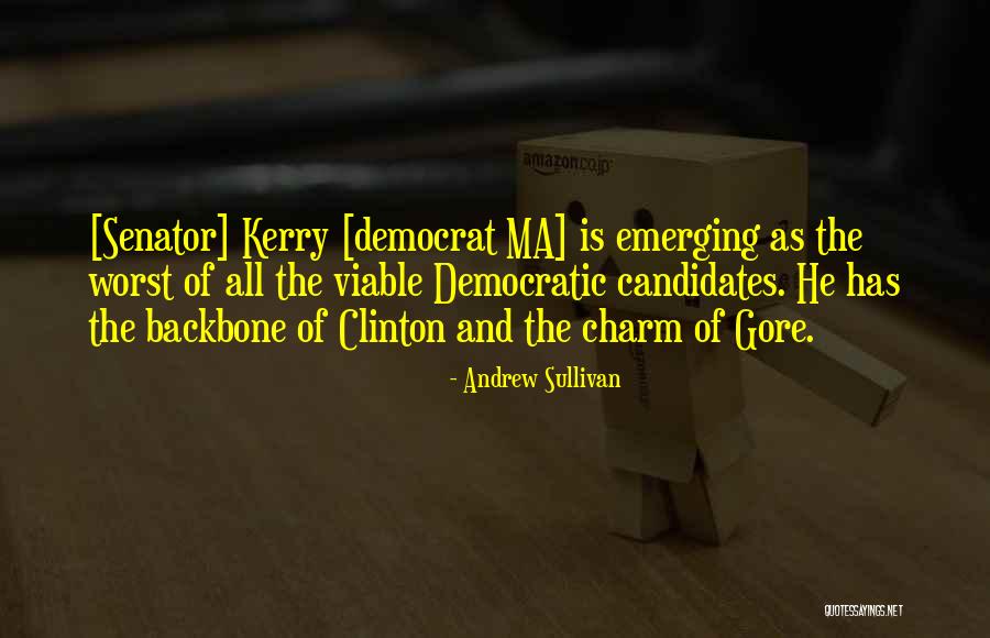 Senator Kerry Quotes By Andrew Sullivan Senator Kerry Quotes By Andrew Sullivan