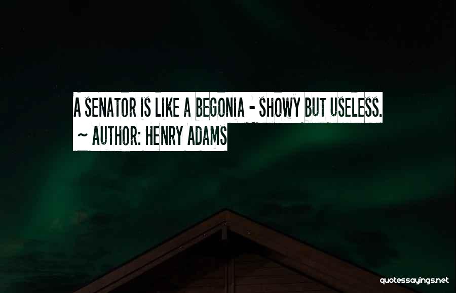 Senators Quotes By Henry Adams