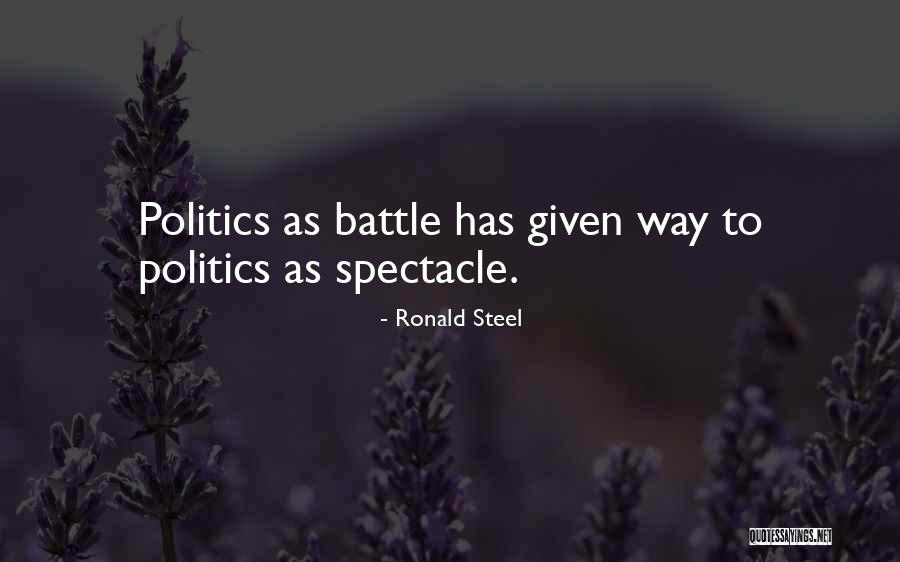 Sencio Leisure Quotes By Ronald Steel Sencio Leisure Quotes By Ronald Steel