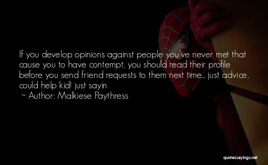 Send Help Quotes By Malkiese Paythress