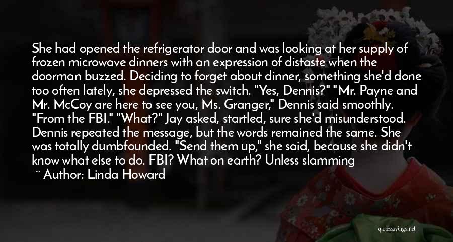 Send Off Quotes By Linda Howard