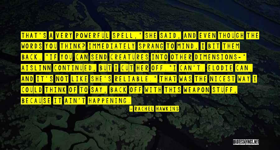 Send Off Quotes By Rachel Hawkins Send Off Quotes By Rachel Hawkins