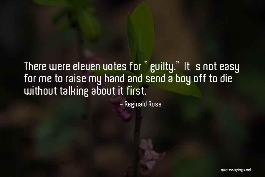 Send Off Quotes By Reginald Rose