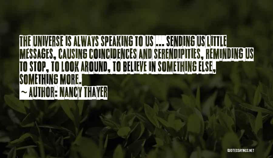 Sending Messages Quotes By Nancy Thayer