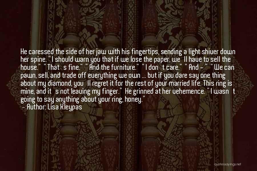 Sending My Love Quotes By Lisa Kleypas