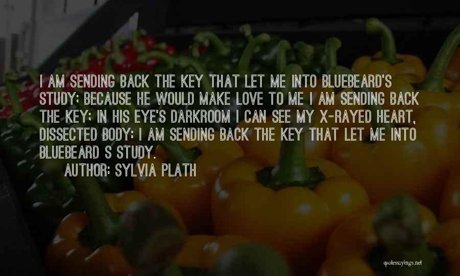 Sending My Love Quotes By Sylvia Plath