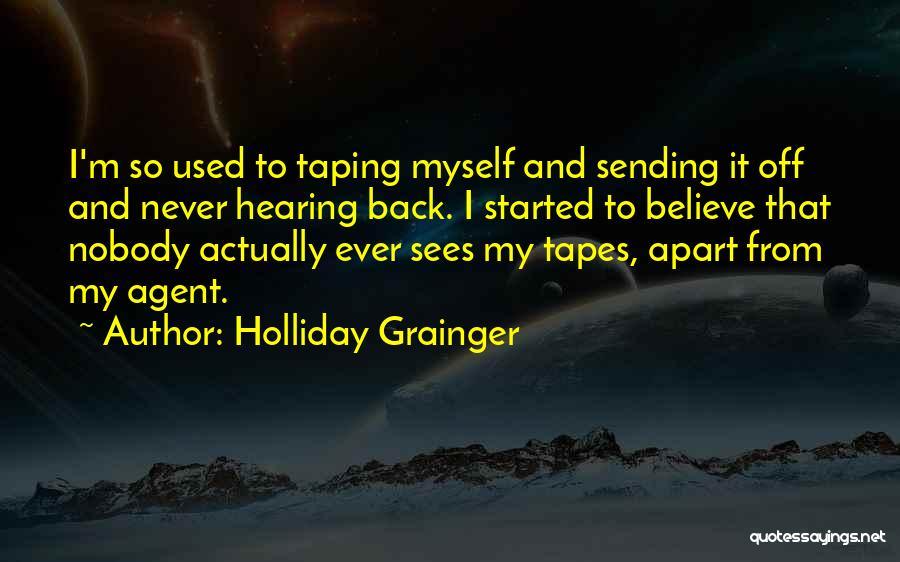Sending Off Quotes By Holliday Grainger