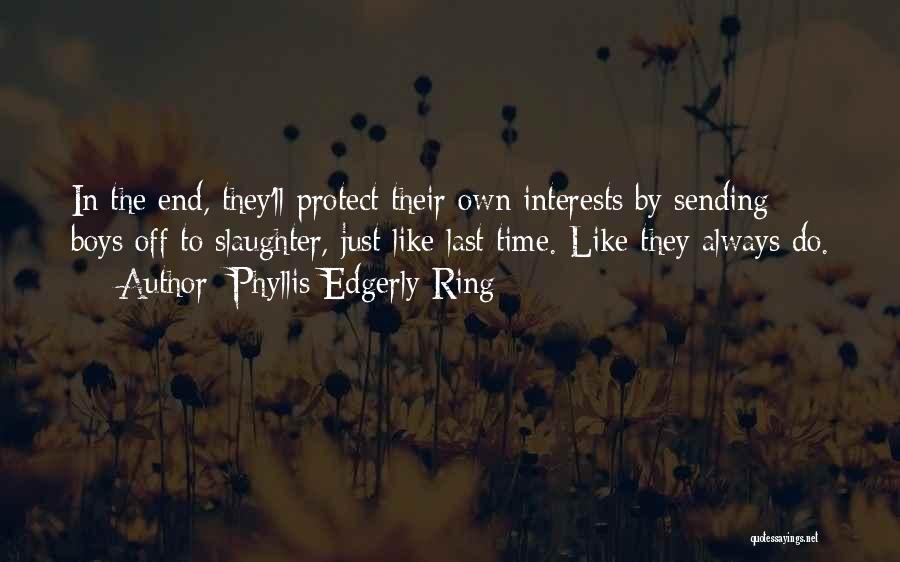 Sending Off Quotes By Phyllis Edgerly Ring