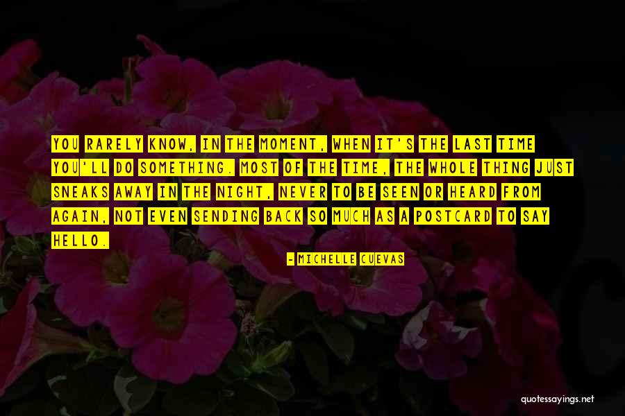 Sending Postcard Quotes By Michelle Cuevas Sending Postcard Quotes By Michelle Cuevas