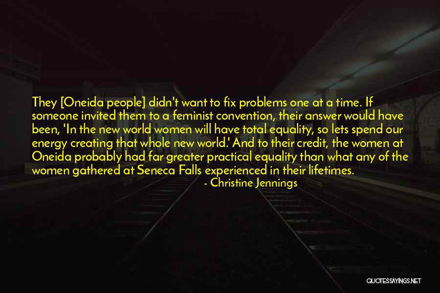 Seneca Falls Quotes By Christine Jennings Seneca Falls Quotes By Christine Jennings