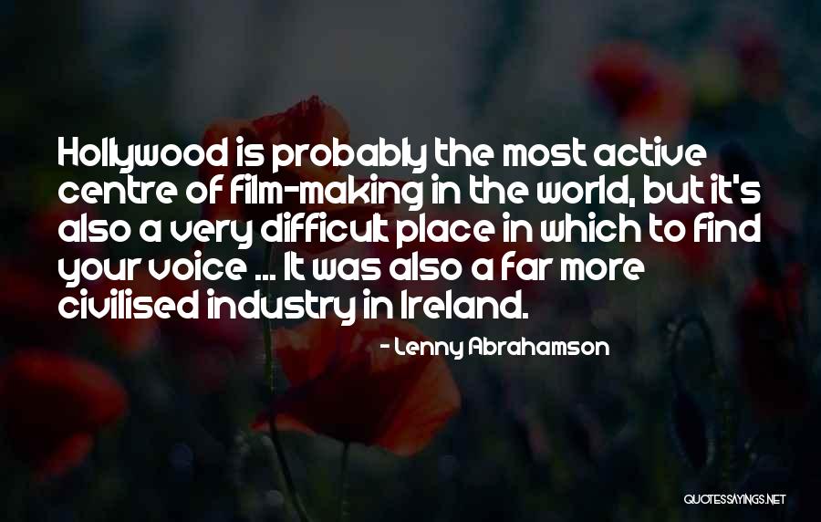 Senguler Quotes By Lenny Abrahamson Senguler Quotes By Lenny Abrahamson