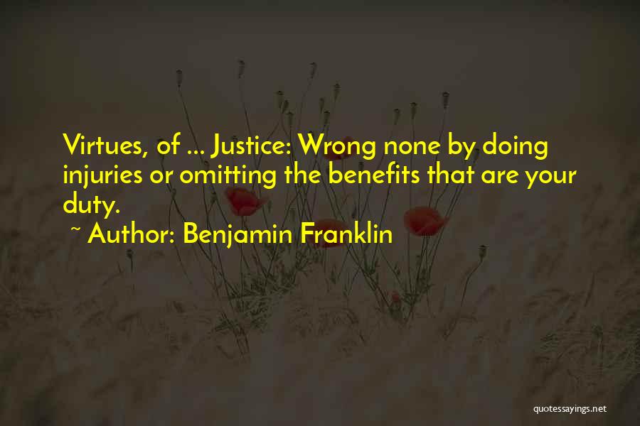 Sengunthamudaliyar Quotes By Benjamin Franklin