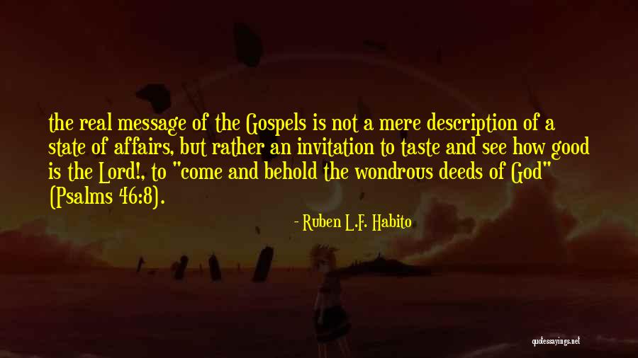 Seni Rupa Mancanegara Quotes By Ruben L.F. Habito Seni Rupa Mancanegara Quotes By Ruben L.F. Habito