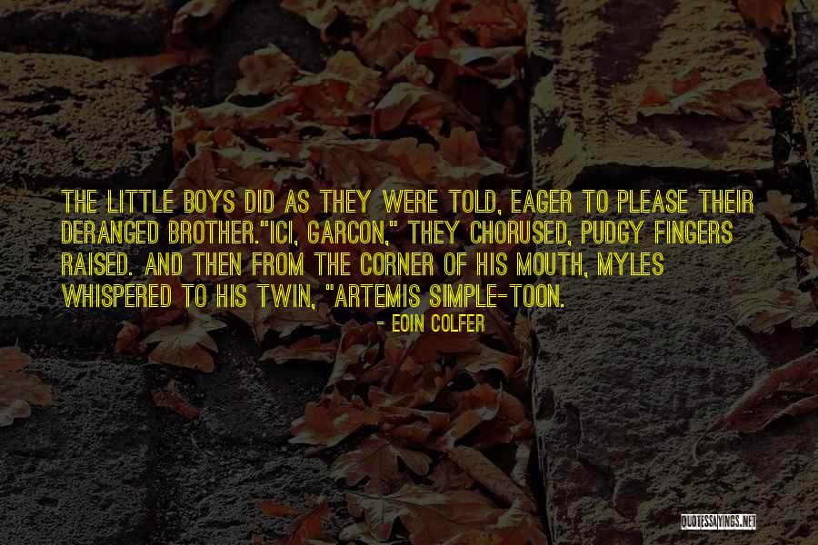 Seniel Lucien Quotes By Eoin Colfer Seniel Lucien Quotes By Eoin Colfer