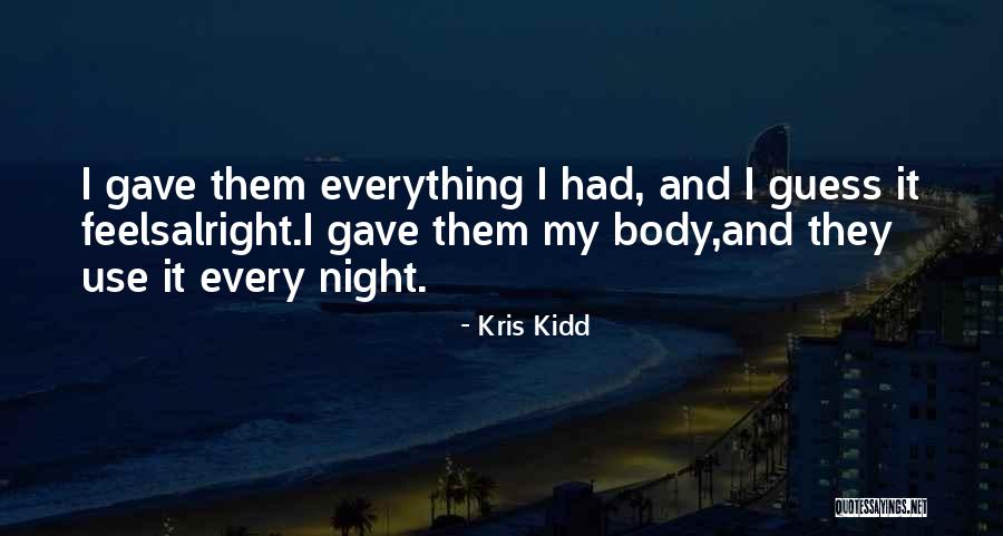 Senior Add Quotes By Kris Kidd Senior Add Quotes By Kris Kidd