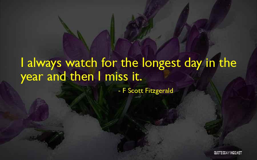 Senior Announcements Quotes By F Scott Fitzgerald