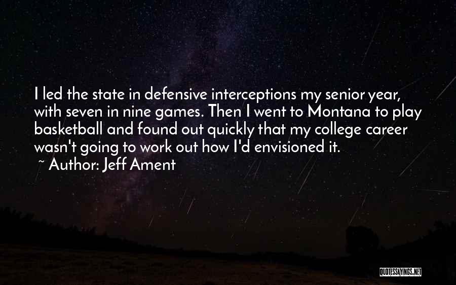 Senior Year Of College Quotes By Jeff Ament