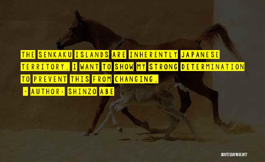Senkaku Islands Quotes By Shinzo Abe