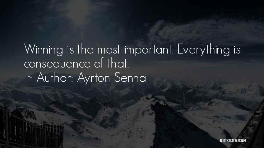 Senna Quotes By Ayrton Senna