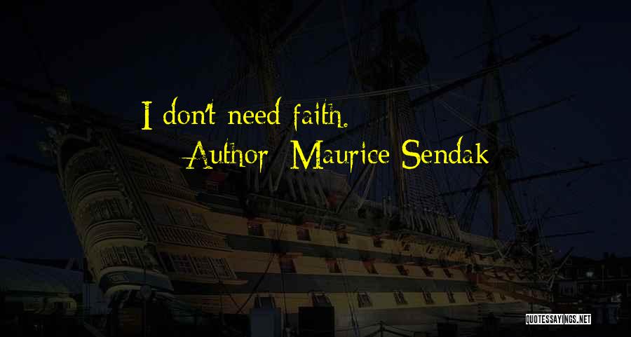 Senosr Quotes By Maurice Sendak