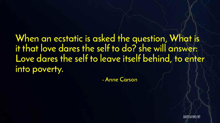 Sensa Esurance Quotes By Anne Carson Sensa Esurance Quotes By Anne Carson