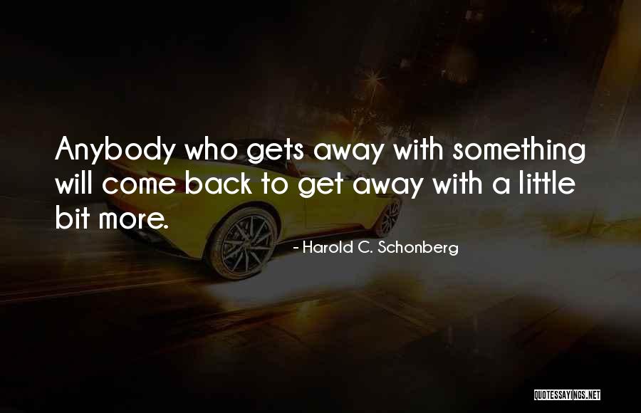 Sensa Esurance Quotes By Harold C. Schonberg Sensa Esurance Quotes By Harold C. Schonberg