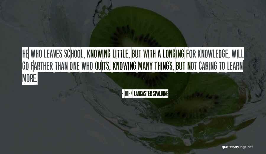 Sensarte Quotes By John Lancaster Spalding Sensarte Quotes By John Lancaster Spalding