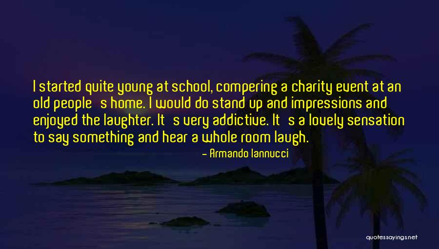 Sensation Home Quotes By Armando Iannucci Sensation Home Quotes By Armando Iannucci