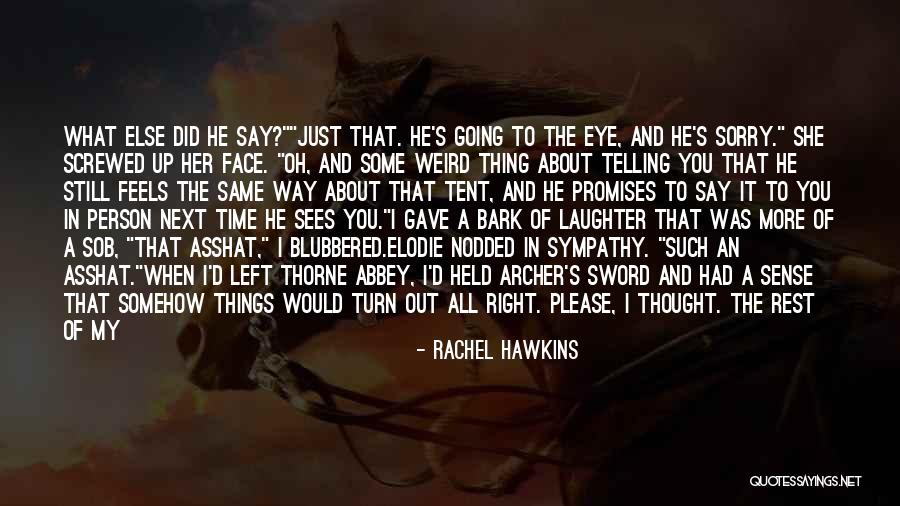Sense And Magic Quotes By Rachel Hawkins Sense And Magic Quotes By Rachel Hawkins