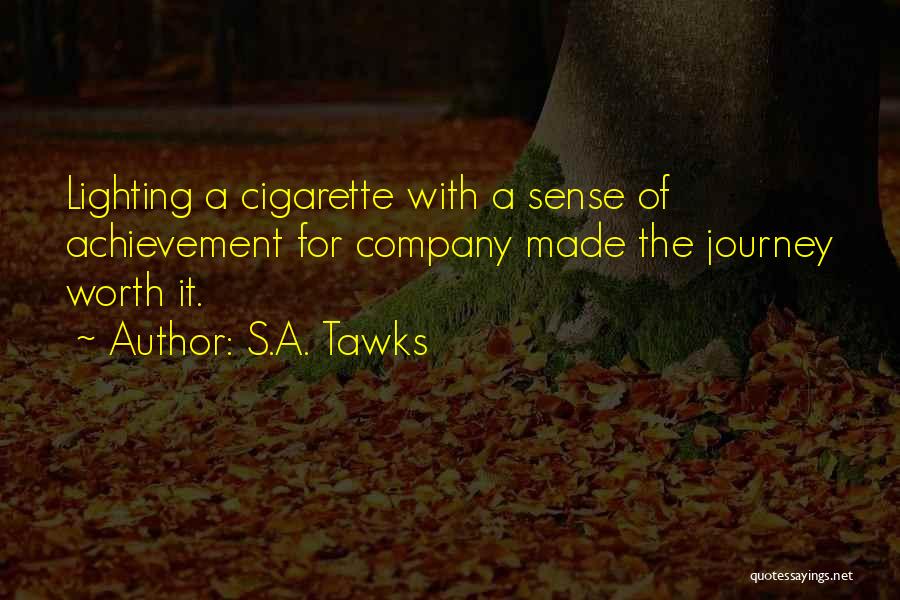 Sense Of Adventure Quotes By S.A. Tawks