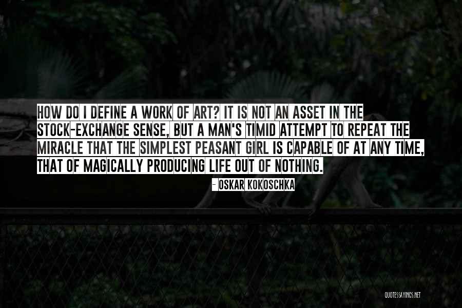 Sense Of Art Quotes By Oskar Kokoschka Sense Of Art Quotes By Oskar Kokoschka