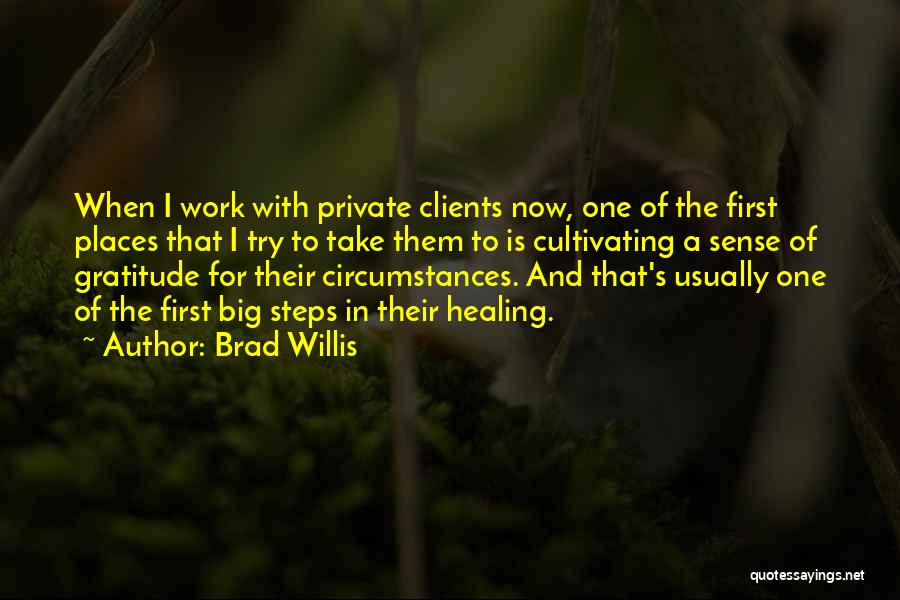 Sense Of Gratitude Quotes By Brad Willis