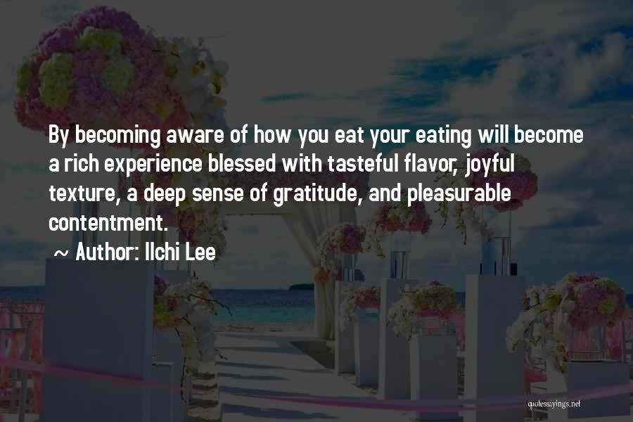 Sense Of Gratitude Quotes By Ilchi Lee