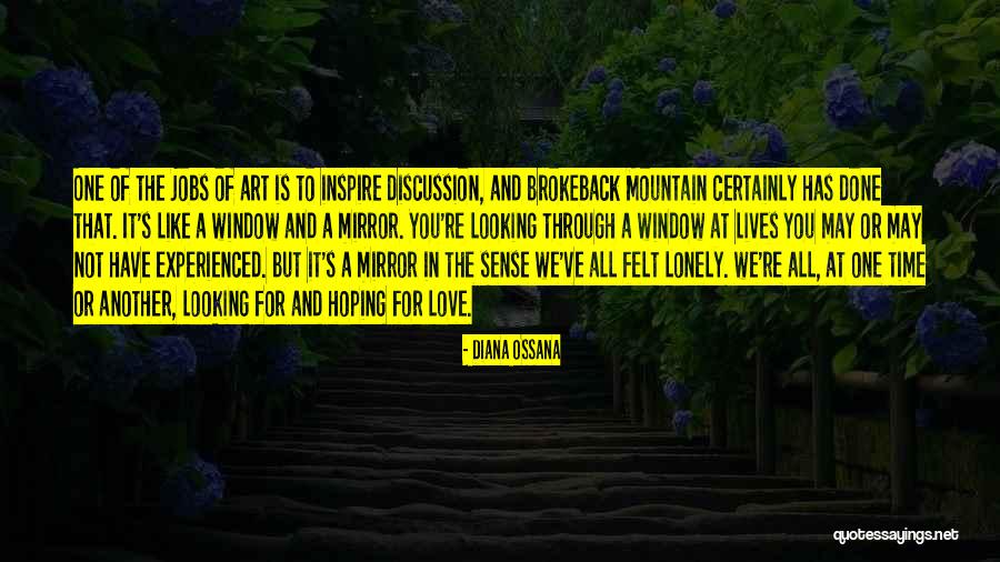 Sense Of Love Quotes By Diana Ossana Sense Of Love Quotes By Diana Ossana
