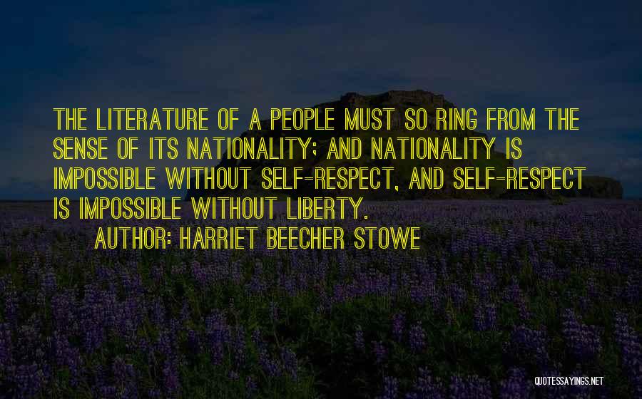 Sense Of Responsibility Quotes By Harriet Beecher Stowe