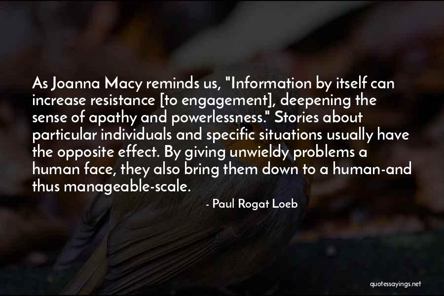 Sense Of Scale Quotes By Paul Rogat Loeb Sense Of Scale Quotes By Paul Rogat Loeb