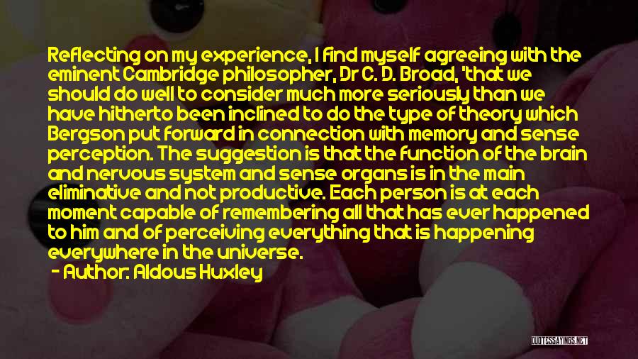 Sense Of Well Being Quotes By Aldous Huxley