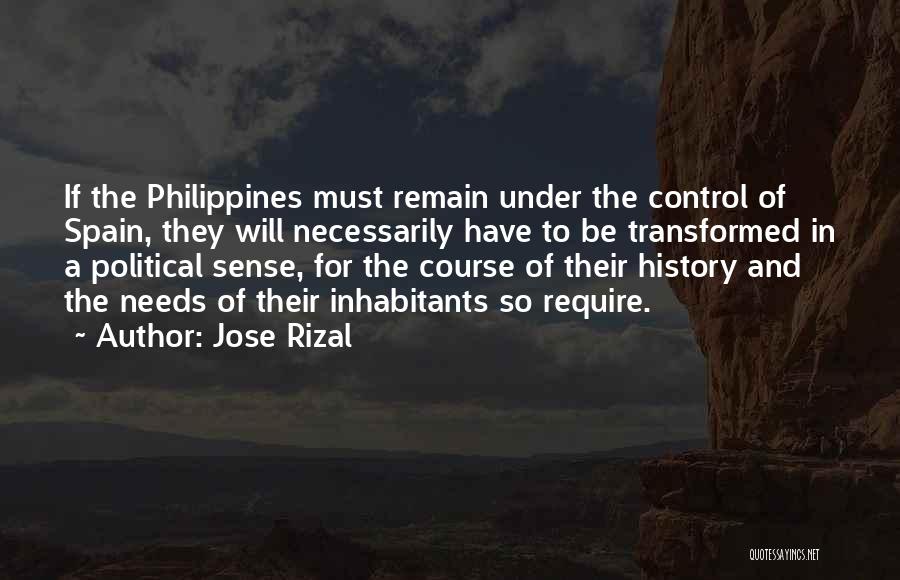 Sense Quotes By Jose Rizal