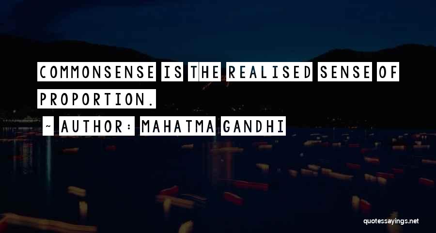 Sense Quotes By Mahatma Gandhi