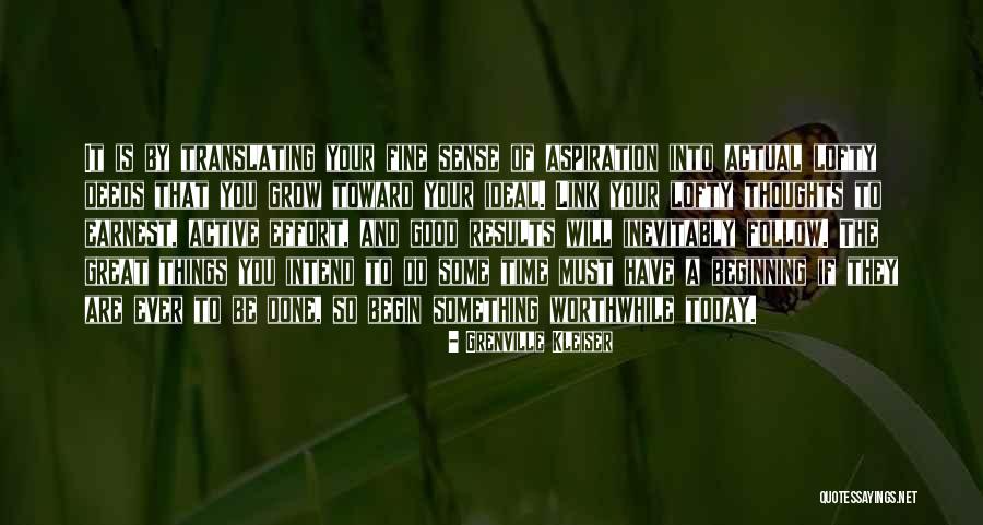 Sense The Beginning Quotes By Grenville Kleiser Sense The Beginning Quotes By Grenville Kleiser
