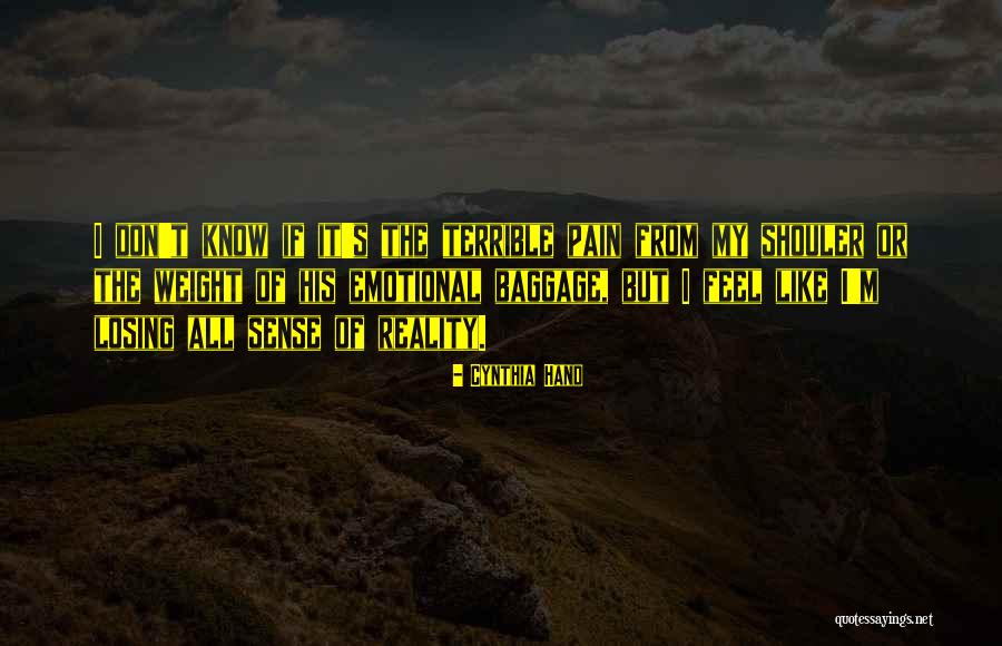 Sense Weight Quotes By Cynthia Hand Sense Weight Quotes By Cynthia Hand