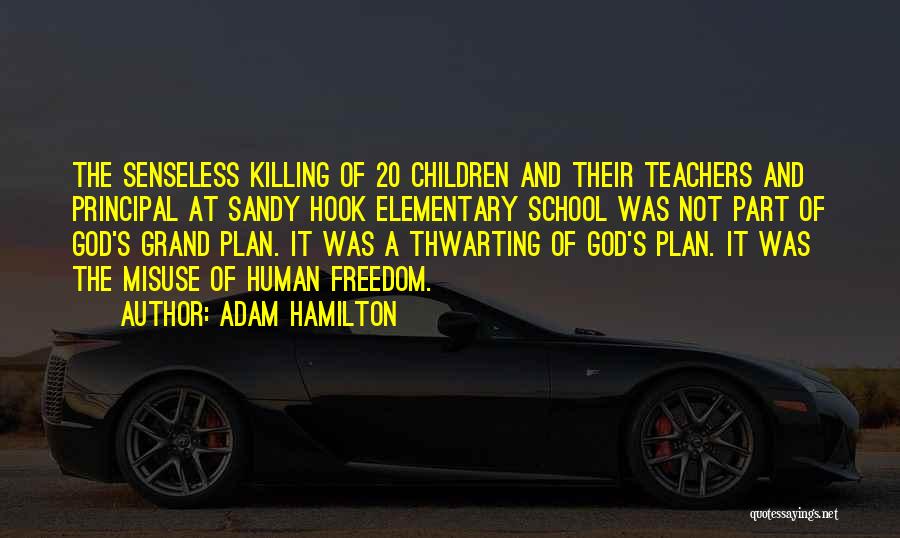 Senseless Killing Quotes By Adam Hamilton