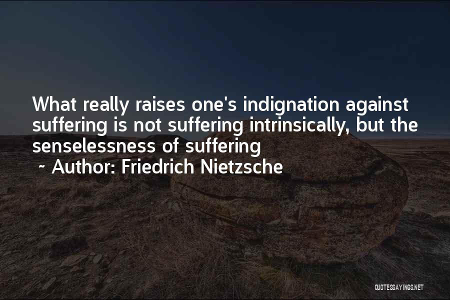 Senselessness Quotes By Friedrich Nietzsche