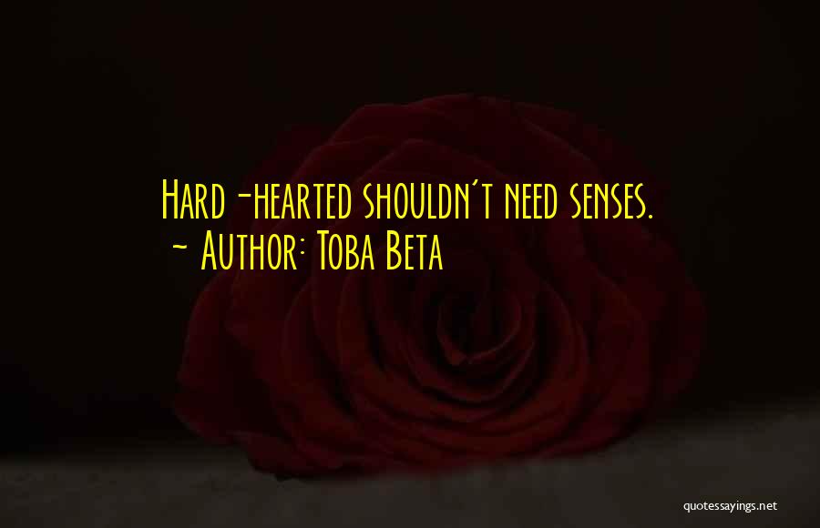 Senselessness Quotes By Toba Beta